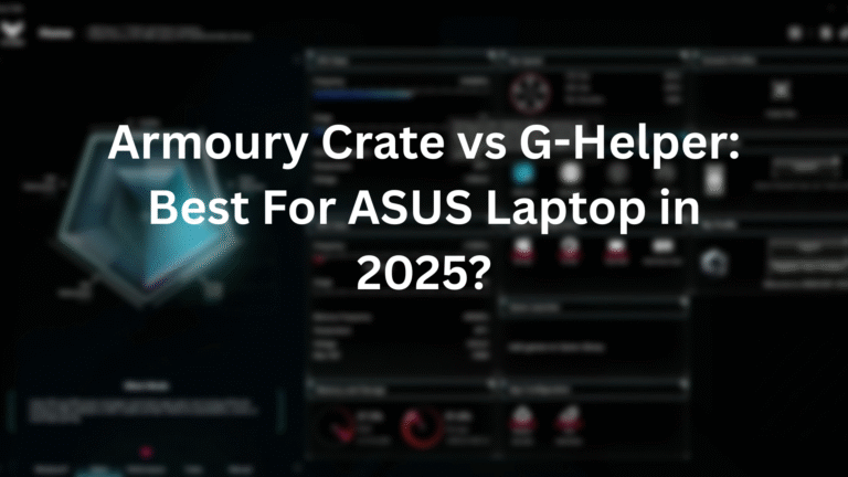 Armoury Crate vs G-Helper