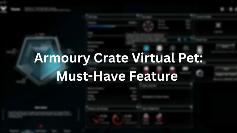 Armoury Crate Virtual Pet